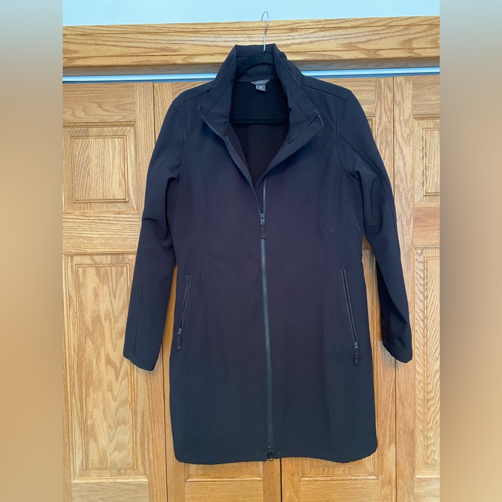 Eddie Bauer long black coat